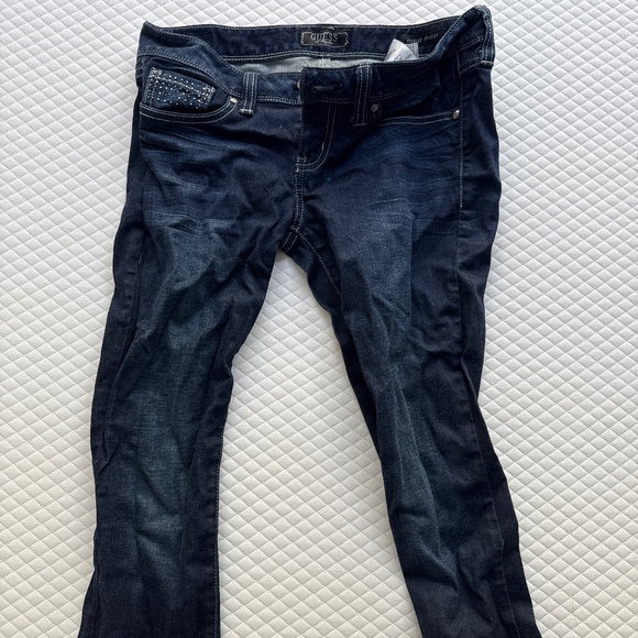 Guess low waisted straight-starlet jeans, size 27 - Picture 1 of 3